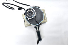 Macchina fotografica rara vintage Shackman Polaroid Passport quattro x uno obiettivo