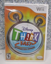 Video Game Wii Disney Think Fast The Ultimate Trivia Showdown NEW SEALED
