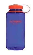Nalgene 32oz Sustain Wide Mouth Bottle  Periwinkle