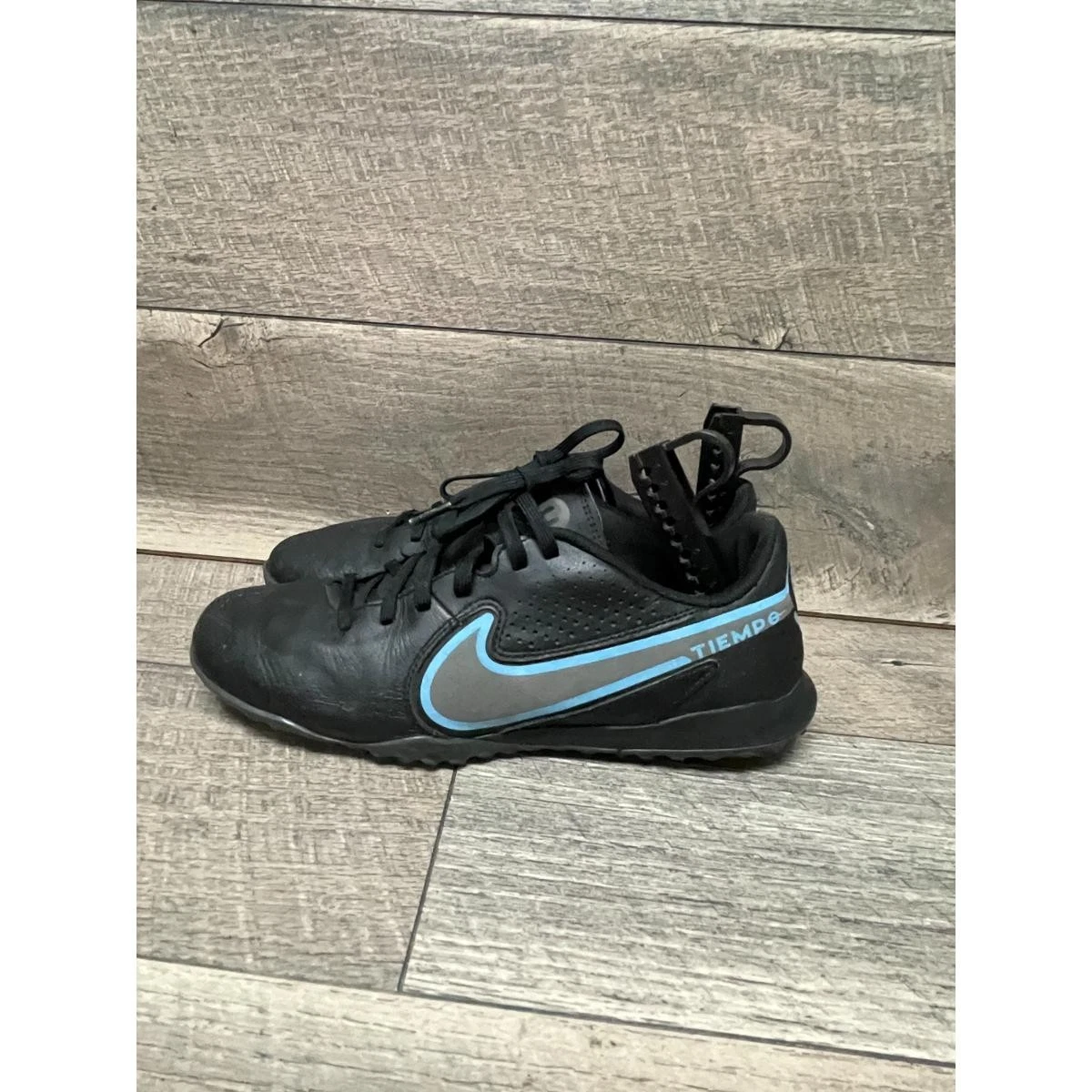 Nike Tiempo Legend 9 Academy IC Black Iron Grey for Sale