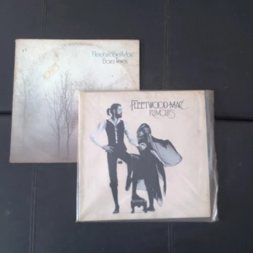 2 Album Lot, Fleetwood Mac, Bare Trees, Rumours, Reprise Warner Rock LP