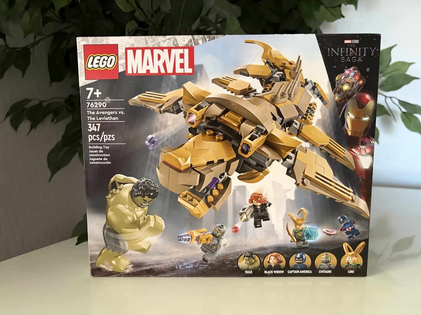 New LEGO 76290 Marvel The Avengers vs. The Leviathan Set Sup