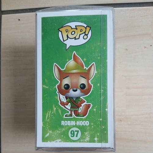 Disney Robin Hood #97 Funko Pop Vinyl with protection box. - Picture 2 of 3