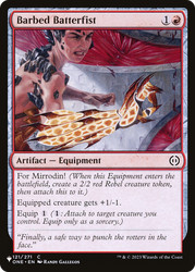 Barbed Batterfist 121/271 The List