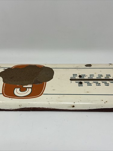 Vintage Orange Crush Thermometer Soda Advertising Metal Sign Barker-65 - Picture 14 of 20
