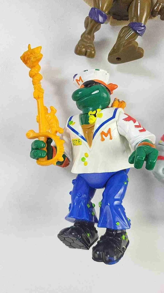 Lote de 4x - De colección TNMT - Cadete Espacial Raph Detective Donatello Mike - Mirage Foto 4 de 4