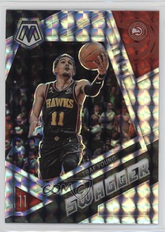 2022-23 Panini Mosaic Swagger Trae Young #3