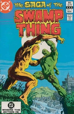 Saga of the Swamp Thing, The #11 VG; DC | low grade comic - w/Bag+Board
