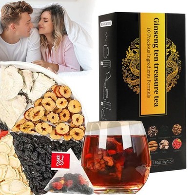 30pcs Ginseng six treasure tea , Kidney tea ,liver tea , red date kidney health