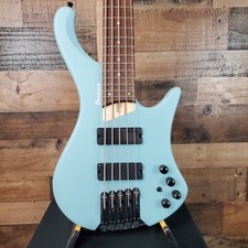 Ibanez Bass Workshop EHB605 5-string Electric Bass Guitar,Purist Blue Matte, 751