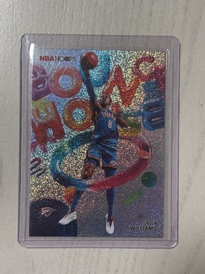 Jalen Williams 2025-26 Topps NBA Hoops Bounce House Pixel Burst SSP #BH-13