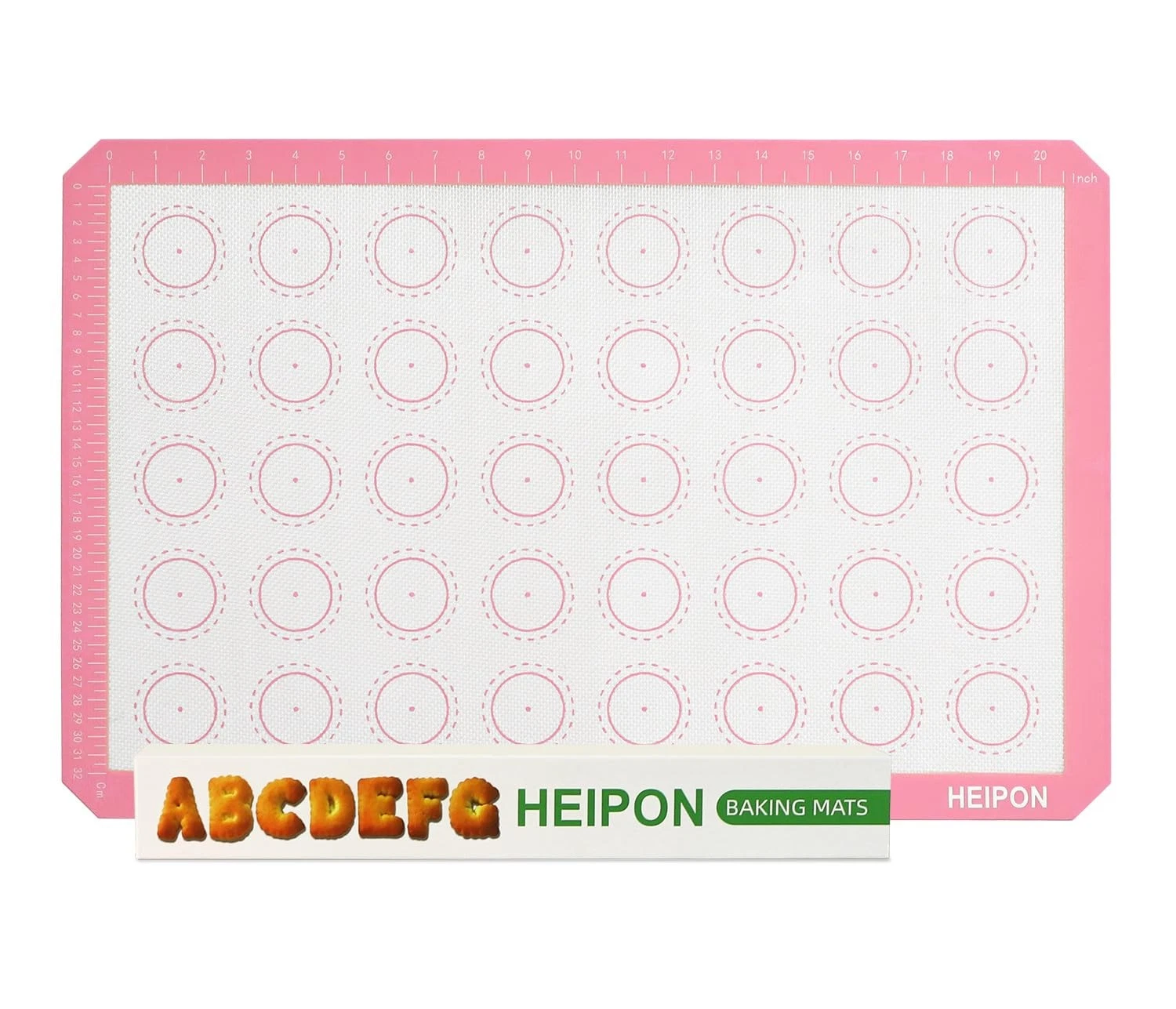 Macaron Silicone Baking Mats,22.44"Lx14.57"W,Pastry Mats Rolling Dough,Non-St...
Opens in a new wind