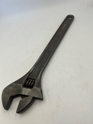 Vintage 12'' AB Bahco 73 Stockholm verstellbarer Schraubenschlüssel Schraubenschlüssel