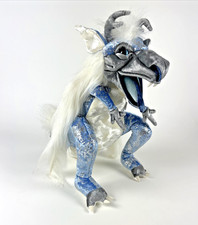 Folkmanis Ice Dragon Plush Hand Puppet 17"