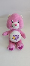 Care Bears Take Care Bear 9" Plush Pink Stuffed Animal Toy 2003 Heart