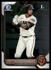 Ricardo Genoves 2022 Bowman Chrome Prospect San Francisco Giants #BCP-60