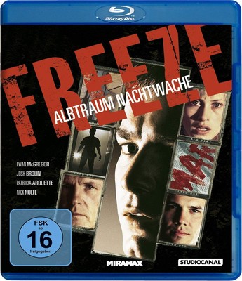 Freeze- Alptraum Nachtwache-Ewan McGregor, Josh Brolin, Ole Bornedal Blu-Ray NEU