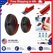 Car Rubber Seal Strip T-Type Sunroof Windshield Weather Stripping 19.9Ft