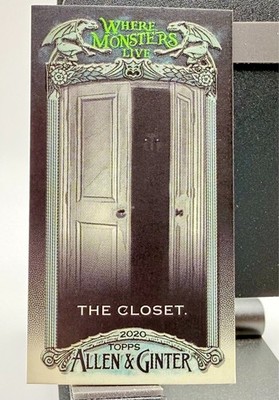 2020 Topps Allen & Ginter The Closet Where Monsters Live Mini #MWML-3 *Mint*