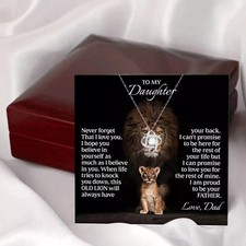 To My Daughter From Dad, I Believe In You, Gift For Daughter, Birthday Gift