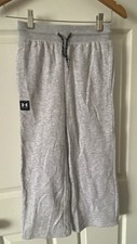 Girls Under Armour UA Sweatpants Y/S Small New With Tag Pockets Sweat Pants NWT