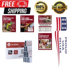1000 Count 18 Gauge Narrow Crown Staples for Upholstery - 5/8-Inch Precision