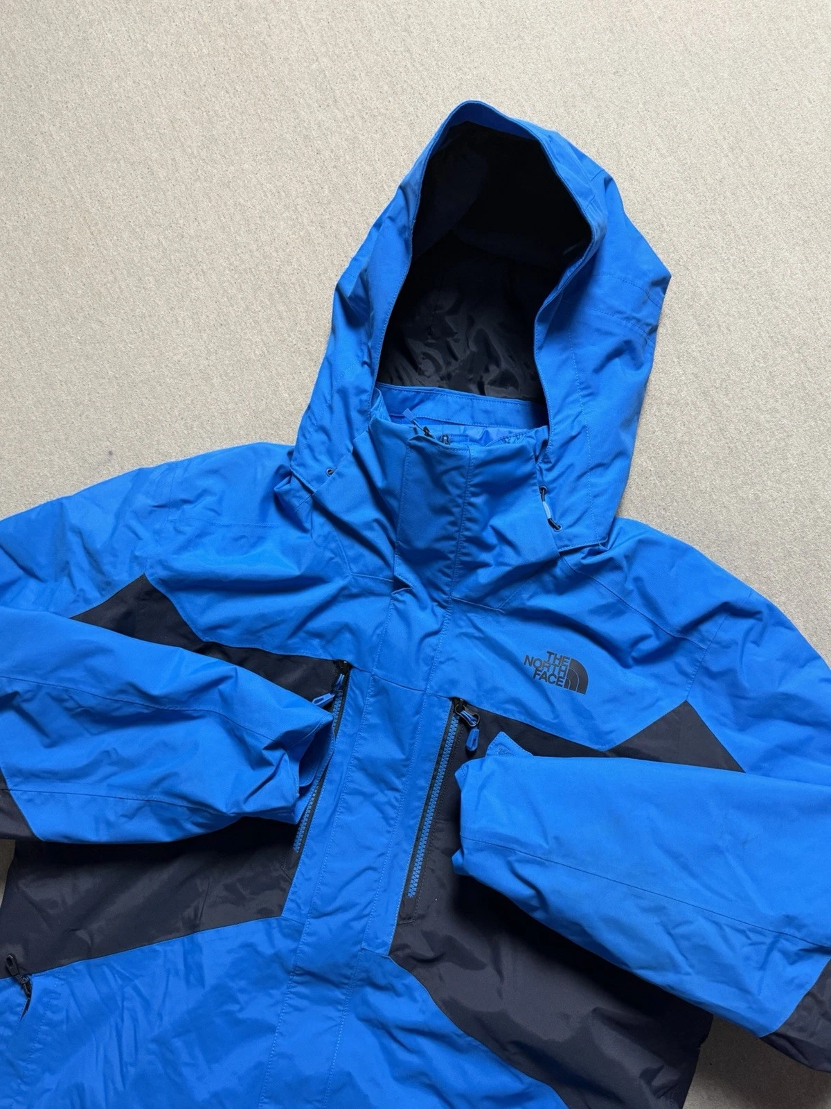 The North Face Jacket Mens XL Blue Clement Triclimate 3 in 1 Ski Winter Outdoors