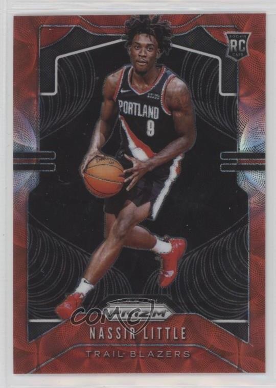 2019-20 Panini Prizm Rookie Choice Red Prizm 20/88 Nassir Little #269 7n6