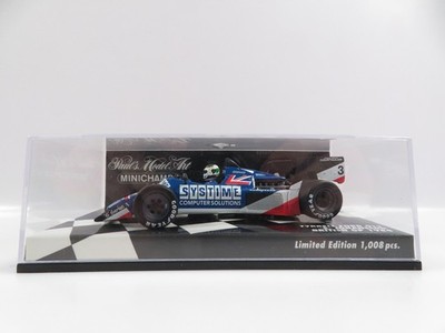 1:43 Minichamps 400840113 Tyrrell Ford 012 S. Johansson British GP 1984 
