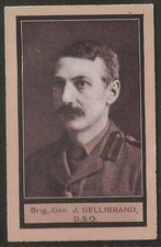 SNIDERS & ABRAHAMS (AUSTRALIA)-VC'S & OFFICERS (SERIES B) 1916-#17- SCARCE CARD!