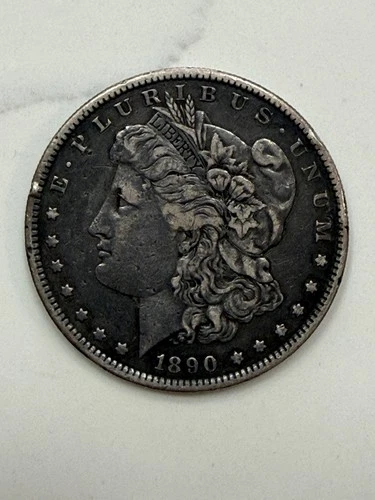 1890 morgan silver dollar
