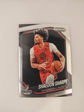 2024-25 Panini Prizm Black Basketball Shaedon Sharpe Portland Trail Blazers #47