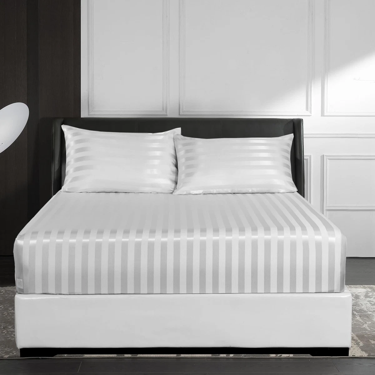 JOWOLLINA Lenzuolo Con Angoli Elasticizzati In 100% Lino Slavato - 200x200+30 Cm, Colore Arancione, Morbido E Traspirante, Peso Tessuto 180g/m2