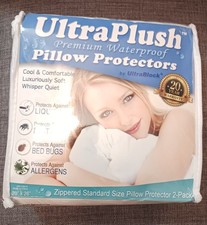 Pillow Protectors Standard Size , 2pc Set, 20x26in New