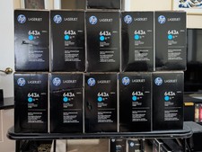 New HP Laserjet 643A Toner Cartridge Cyan Q5951A