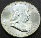 US 1953-D Franklin Half Dollar **