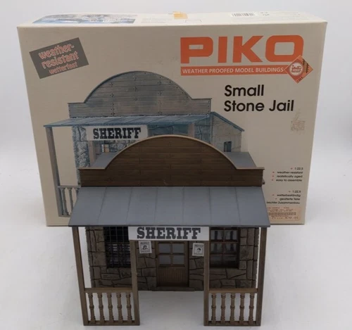 Piko 62225 G Scale Stadtpolizei Sheriff's Office Building Kit (Assembled) EX/Box