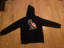 Octobers Very Own OVO Owl Hoodie Canada Flag Drake XL