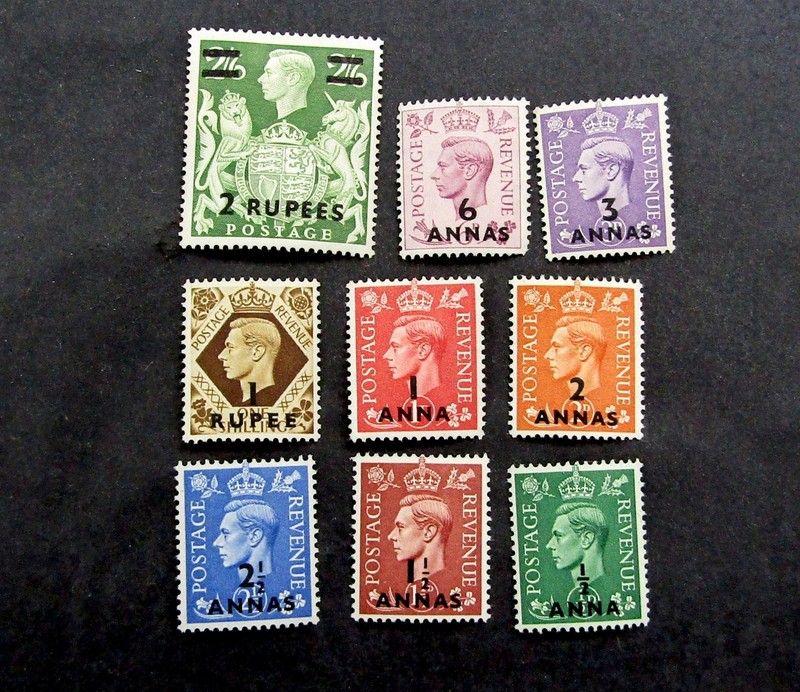 nystamps Great Britain Office Stamp # 16//24 Mint OG H L10y1394