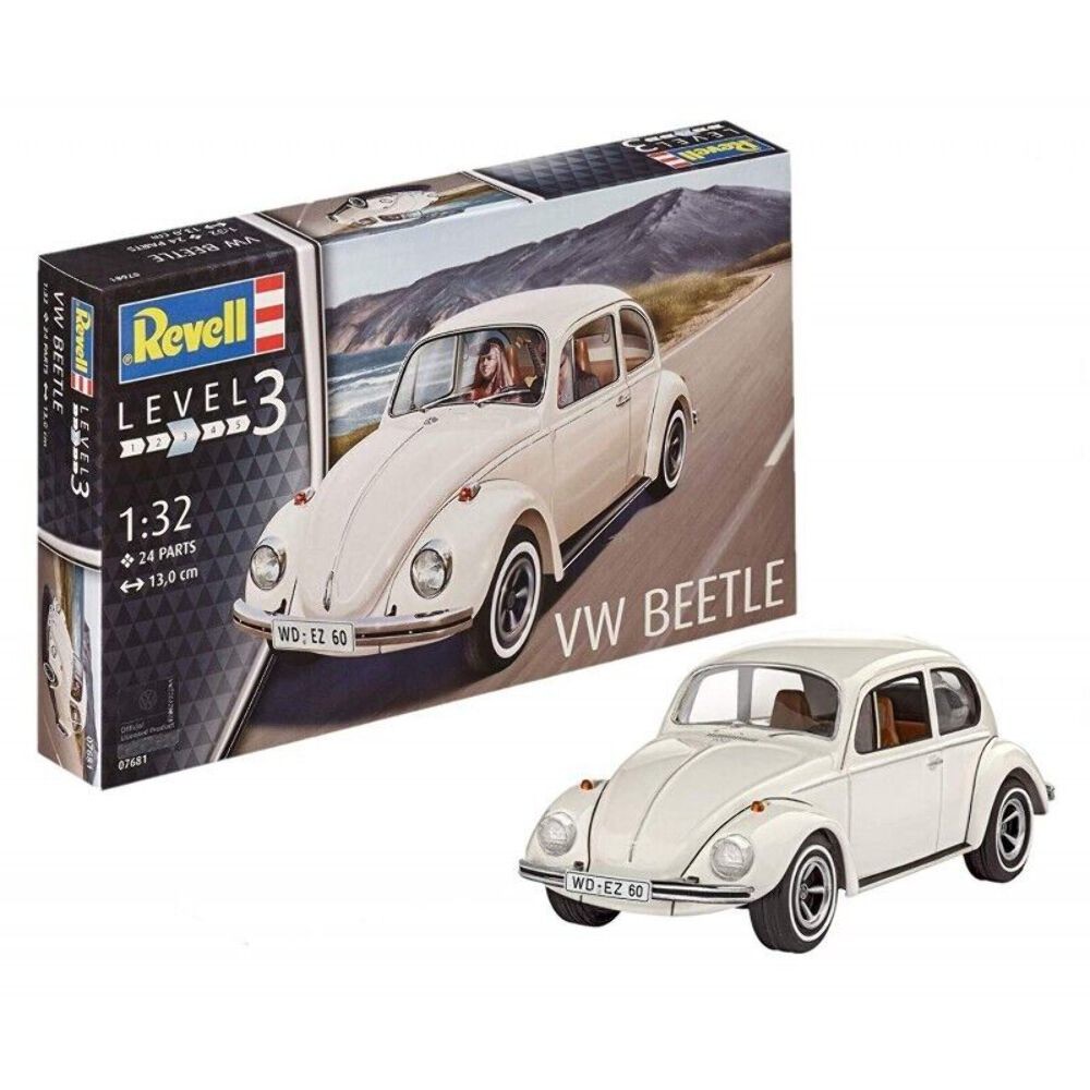 Revell Vw Beetle Model Kit 1:32 Size 1 - Image 4