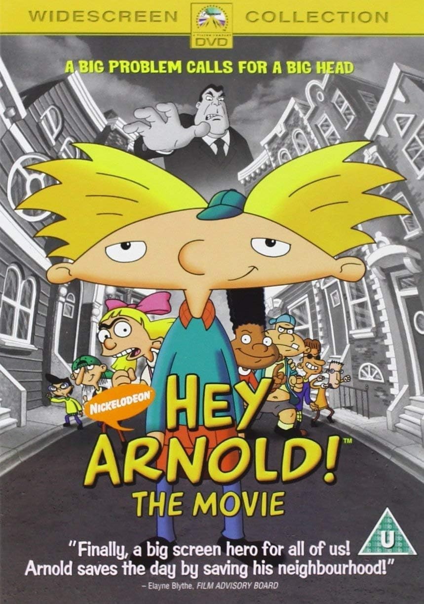 NICKELODEON HEY ARNOLD THE MOVIE DVD NEW/SEALED Tuck Tucker Craig Bartlett UK R2