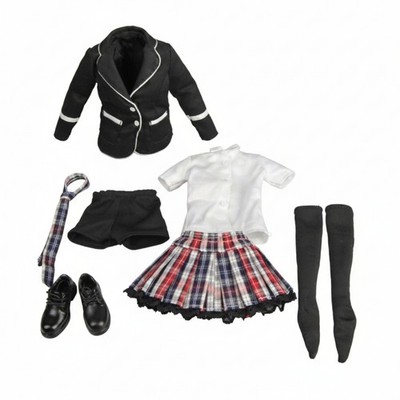 Puppen-Schuluniform Kariert JKSChulkleidung