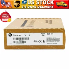 Sealed AB 1746-NIO4V SER A SLC 500 Analog Output Module FAST SHIP US Free Tax