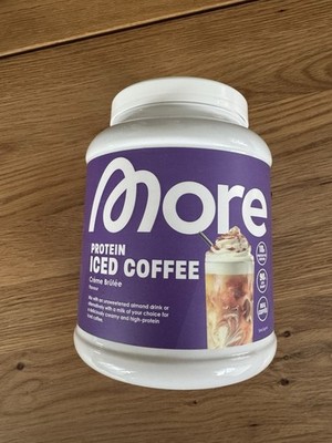 More Nutrition Protein Iced Coffee Creme Brulee 500g Neu OVP