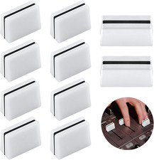 10Pcs White Fader Caps for DJ Mixer Slider Knobs