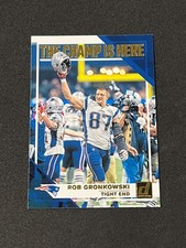 2019 Panini Donruss Football Rob Gronkowski The Champ Is Here #CH-4 - Patriots