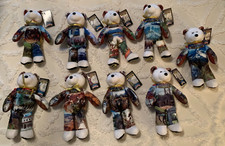 LIMITED TREASURES USA NATIONAL PARKS BEARS Toys Gettysburg Yosemite NWT Lot of 9