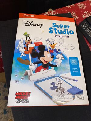OSMO SUPER STUDIO STARTER KIT w/BASE LEARNING GAME Disney MICKEY MOUSE New