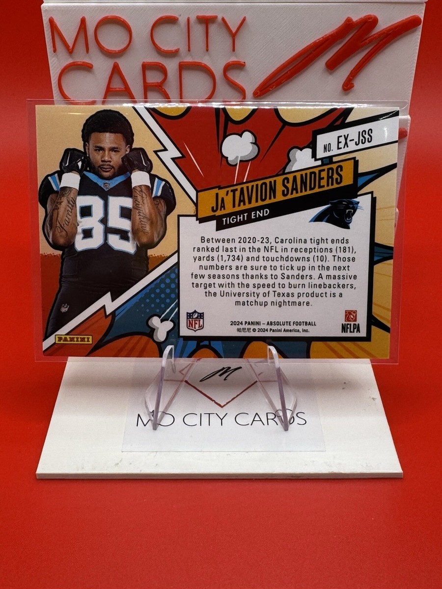 2024 Panini Absolute - Explosive Ja'Tavion Sanders (RC) Rookie