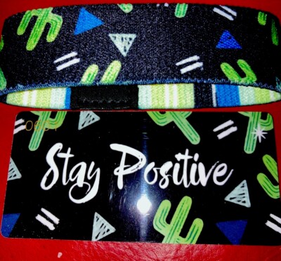 zox medium White Star Stay Positive Pretty Strap Club Special Gold Pack Strap